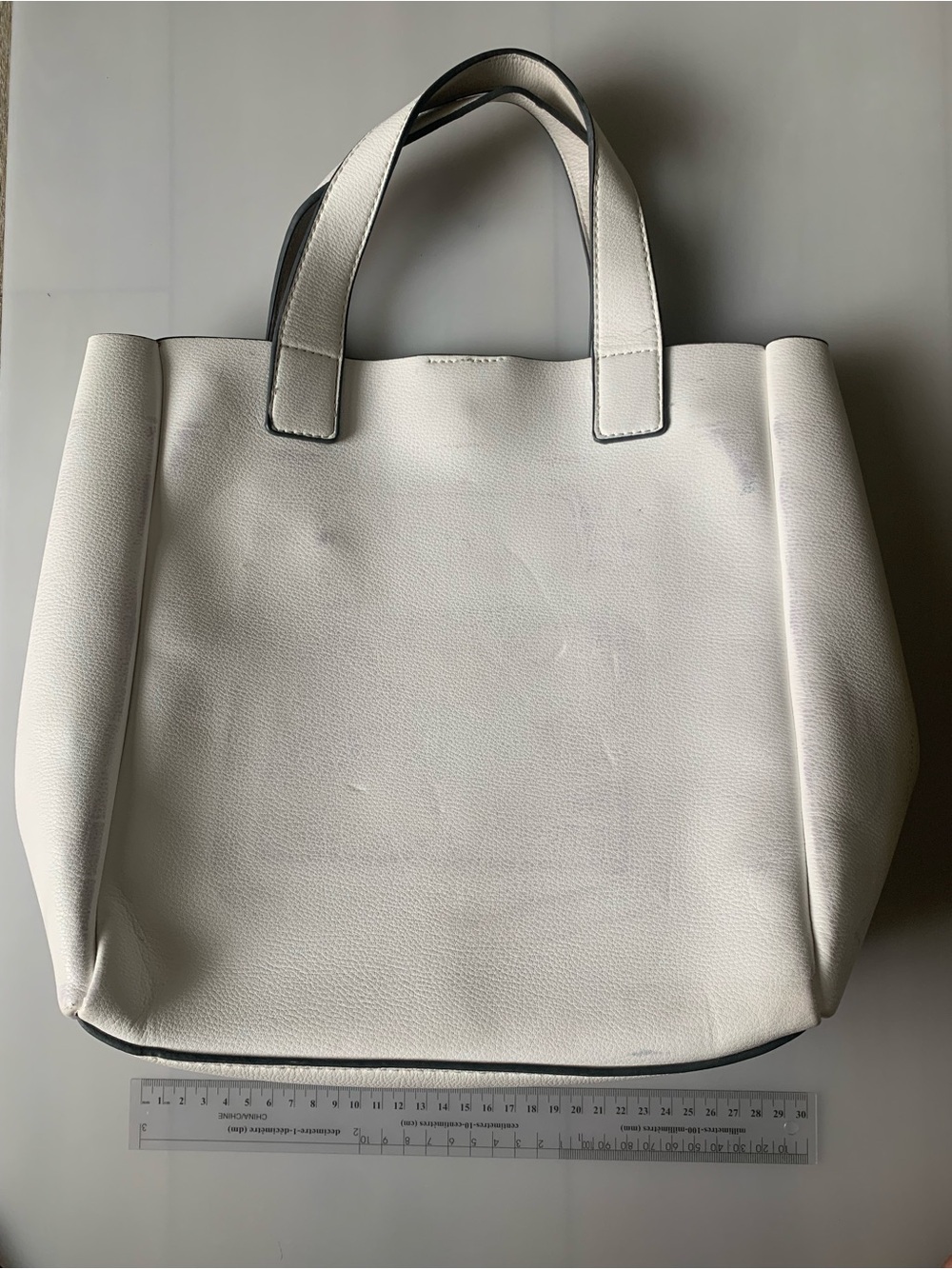 CORE Life Cream Minimalist Tote Bag